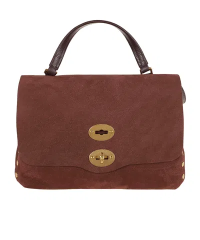 Zanellato Flip Shoulder Bag In Red