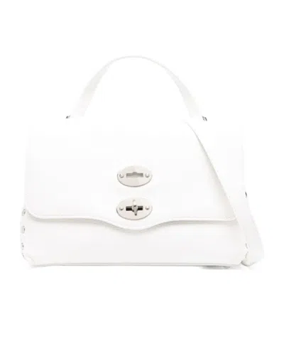 Zanellato Flip Shoulder Bag In White