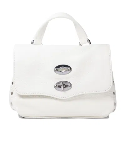 Zanellato Flip Shoulder Bag In White