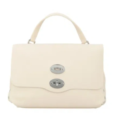 Zanellato Flip Shoulder Bag In White