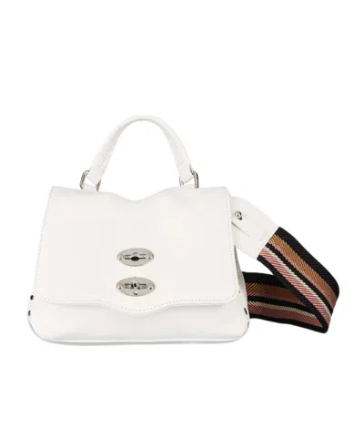 Zanellato Flip-top Shoulder Bag In White
