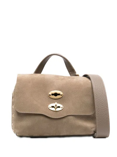 Zanellato Grey Postina Jones Baby Satchel In Gray