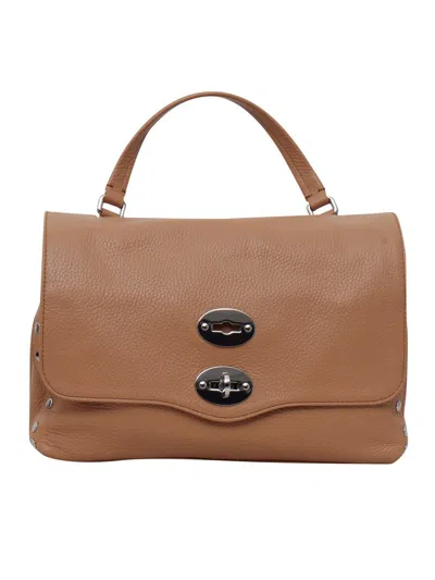 Zanellato Hand Held Bag. In Brown