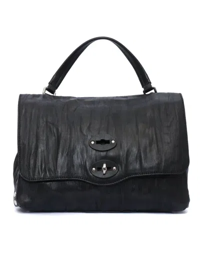 Zanellato Hand Held Bag. In Black
