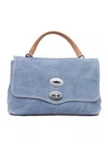 Zanellato Hand Held Bag. In Blue