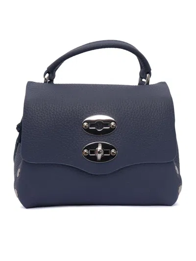 Zanellato Hand Held Bag. In Blue