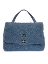 Zanellato Blue Celestino Postina Dolly Small Size In Blue