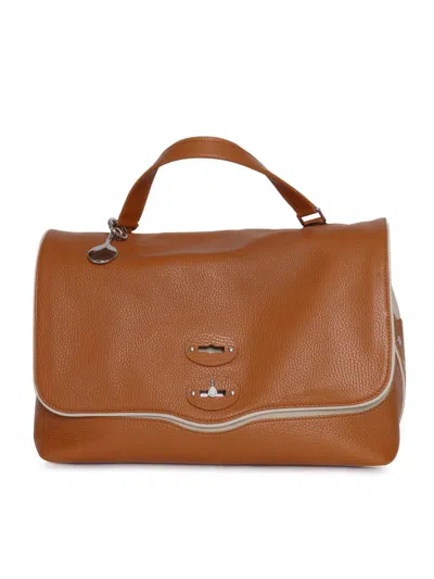 Zanellato Hand Held Bag. In Brown