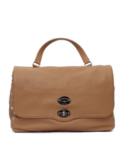 Zanellato Hand Held Bag. In Brown