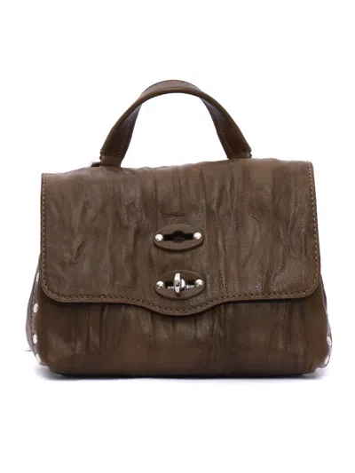 Zanellato Hand Held Bag. In Green