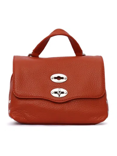 Zanellato Hand Held Bag. In Orange