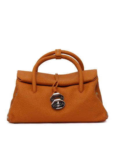 Zanellato Hand Held Bag. In Orange