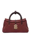 Zanellato Leather Bag Dotta Jones S Shoulder Bag In Red