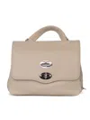 Zanellato Hand Held Bag. In Nude