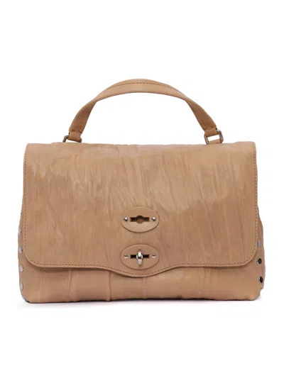 Zanellato Hand Held Bag. In Sand