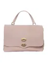 Zanellato Postina Daily Baby Leather Handbag In Pattern