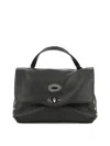 Zanellato Small Leather Handbag With Adjustable Shoulder Strap