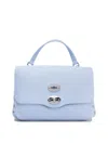 Zanellato Flip Shoulder Bag In Blue
