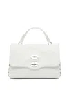 Zanellato Shoulder Bags With Detachable Strap And Metal Hardware In White