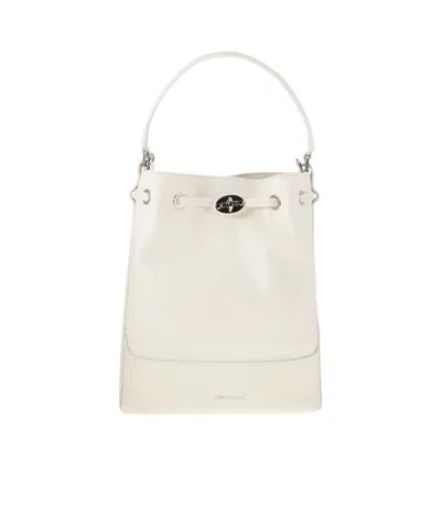 Zanellato Handle Shoulder Bag In White
