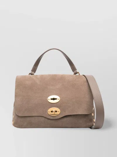 Zanellato Jones Postina Shoulder Bag In Neutral