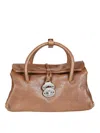 Zanellato Learned Leather Vintage Leather Shoulder Bag In Multi