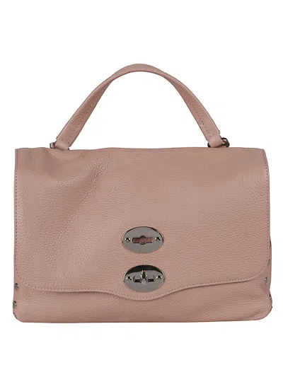 Zanellato Leather Bag Postina Daily S In Pink
