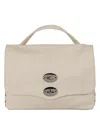 Zanellato Leather Bag Postina Daily Baby In Neutral