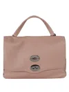 Zanellato Leather Bag Postina Daily S Shoulder Bag In Pink