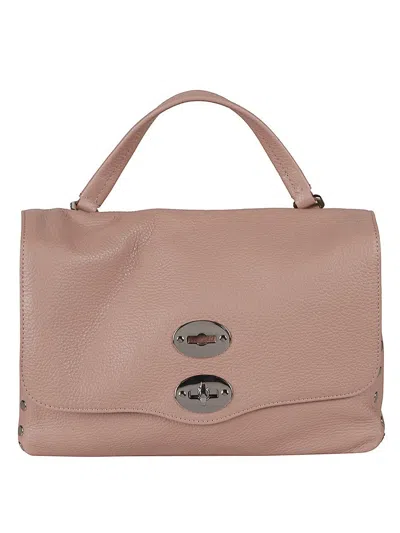 Zanellato Leather Bag Postina Daily S Shoulder Bag In Pink