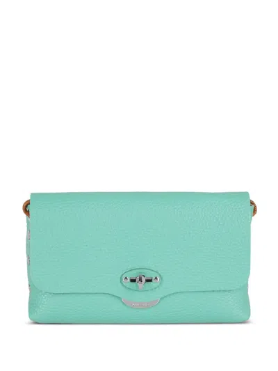 Zanellato Leather Clutch Bag In Green