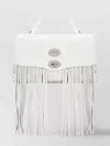 Zanellato Leather Handbag With Contrasting Fabric Lining