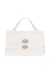 Zanellato Postina Foldover Top Tote Bag In Blanco
