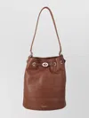 Zanellato Leather Shoulder Bag Adjustable Strap In Brown