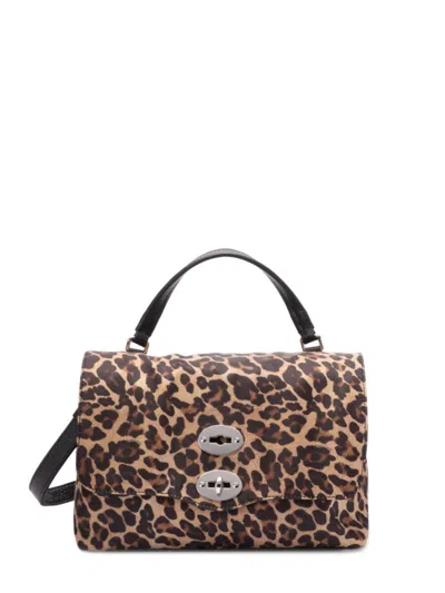 Zanellato Leopard-print Postina Small Satchel
