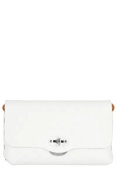 Zanellato Letter Pochette Bag In White