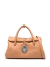 Zanellato Dotta Centauro Small Tote Bag In Leather