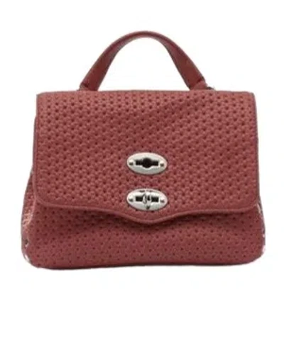 Zanellato Woven Tote Bag In Red