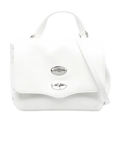 Zanellato Logo Shoulder Bag In White