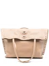 Zanellato Medium A'spasso Saeta Tote Bag In Neutrals