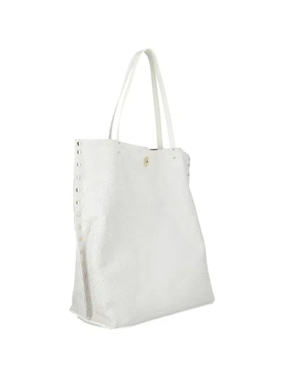 Zanellato Medium A'spasso Tote Bag In White