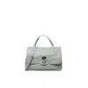 Zanellato Medium Leather Postina Bag In Green