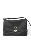 Zanellato Medium Positano® Studded Leather Tote Bag In Black