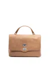 Zanellato Medium `postina Daily` Handbag In Brown
