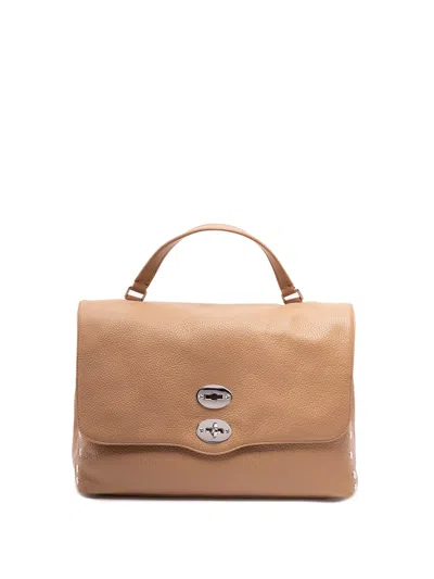 Zanellato Medium `postina Daily` Handbag In Brown