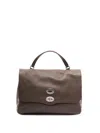 Zanellato Medium `postina Daily` Handbag In Brown