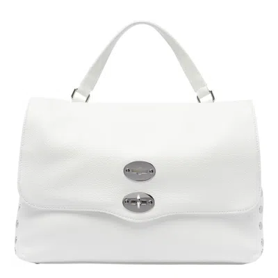 Zanellato Medium Postina Daily Handbag In White