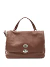 Zanellato Medium Postina Daily Tote Bag In Brown