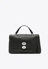 Zanellato Medium Postina Leather Top Handle Bag
