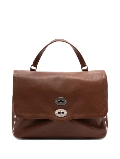 Zanellato Medium Postina Shoulder Bag In Brown